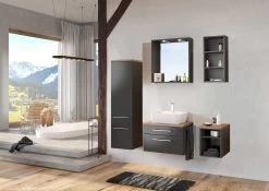 Colonne Dasa à 2 Portes - Graphite/gris Mat 9 Colonne Dasa à 2 Portes - Graphite/gris Mat -Magasin De Meubles Davos Milieu B5 c392