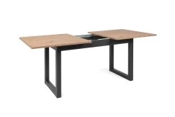 Table à Manger Extensible Damon 160/200x90 - Chêne Artisan/anthracite -Magasin De Meubles Denver 50 Esstisch ao perspektive offen d3cf