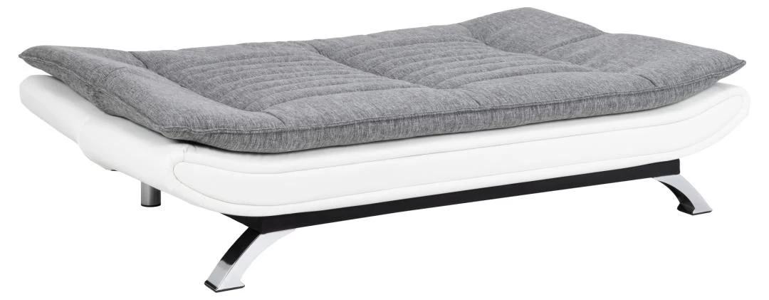 Canapé-lit Trust - Gris Clair/blanc 8 Canapé-lit Trust - Gris Clair/blanc – Image 8