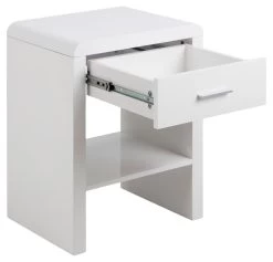 Table De Chevet Sova 45x35cm, 1 Tiroir - Blanc -Magasin De Meubles F8FA2F07 B5DC 477F B4BF 62B99271389D 617c