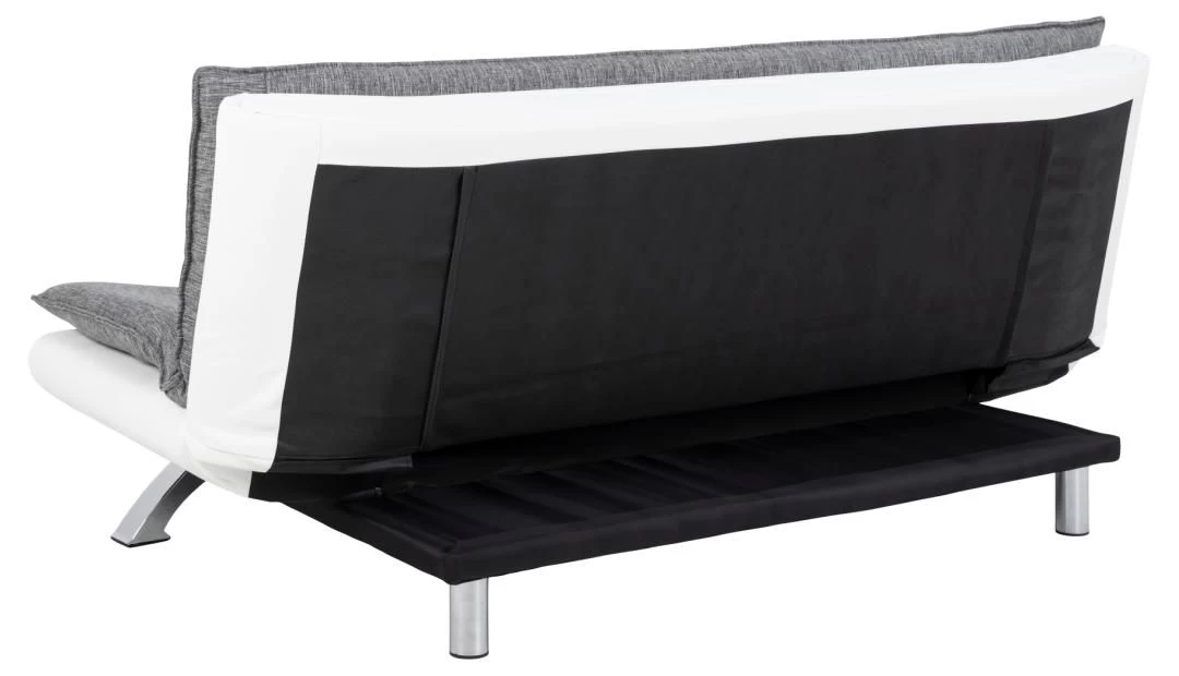 Canapé-lit Trust - Gris Clair/blanc 3 Canapé-lit Trust - Gris Clair/blanc – Image 3
