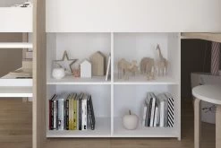 Lit Combiné Moscon 90x200 - Blanc/chêne 12 Lit Combiné Moscon 90x200 - Blanc/chêne -Magasin De Meubles FINLAND FILLE 2530 COMB DETNICHE 20201017011616 0262