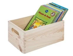 Caisson à Jouets Maxine En Bois 40x30x24 -Magasin De Meubles GAH369 2 d59f