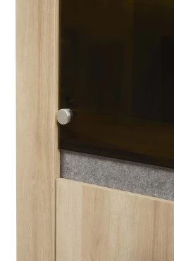 Vitrine Zino 105cm, 4 Portes - Naturel/décor De Béton -Magasin De Meubles IZZY GL detail5 7136
