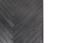 Table Basse Verona 80x80x40cm à Tiroirs Motif à Chevrons - Noir -Magasin De Meubles JHH CT80 5 eac0