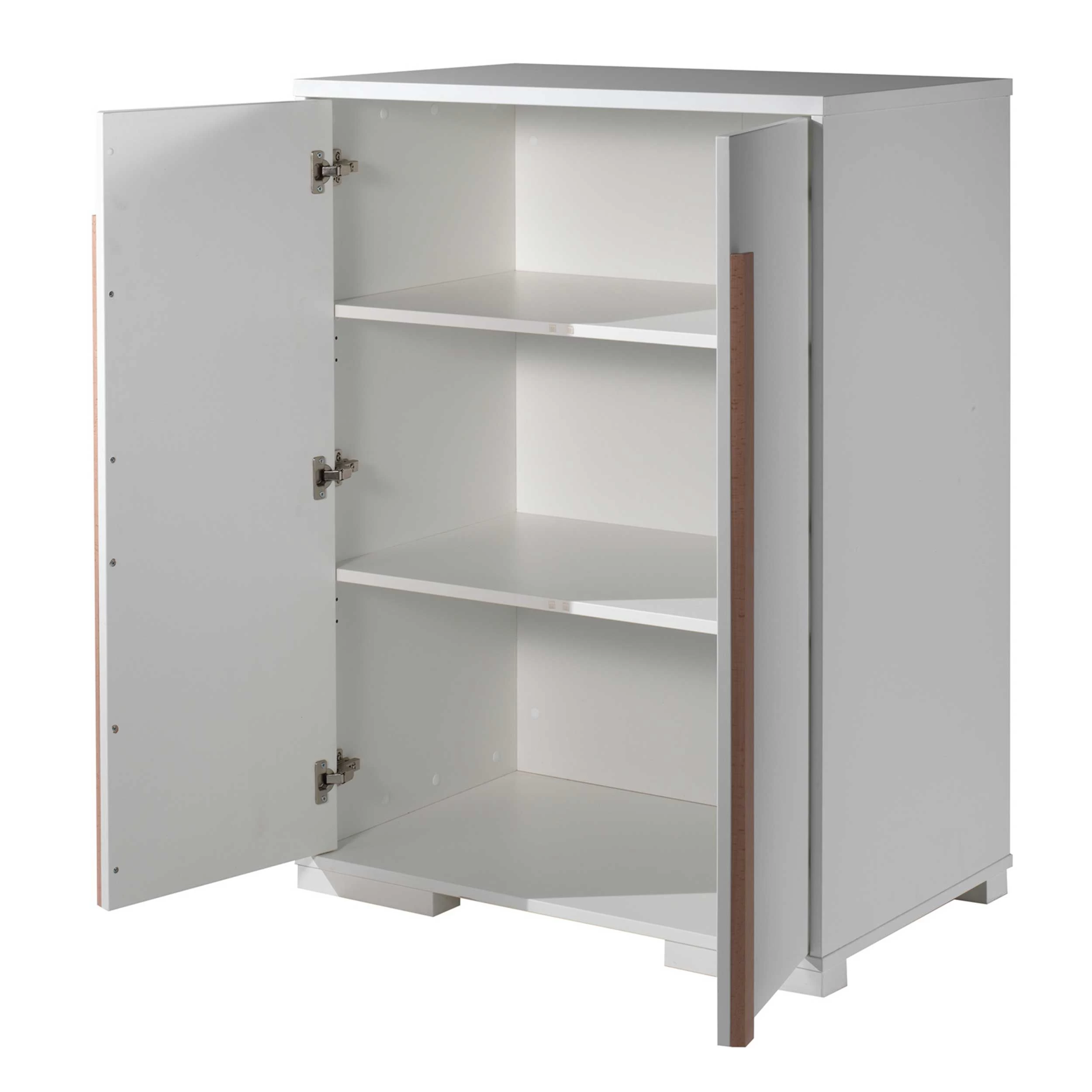 Armoire Pour Enfants London 98x56x116cm - Blanc 5 Armoire Pour Enfants London 98x56x116cm - Blanc – Image 5