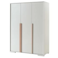Armoire London 146cm Avec 3 Portes - Blanc -Magasin De Meubles LDKL1314 01 INF 1c2c
