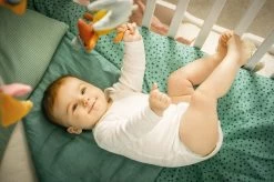 Lit Bébé Gabriel 70x140 Avec 2 Pans De Lit - Blanc -Magasin De Meubles LILO KID 060 375e