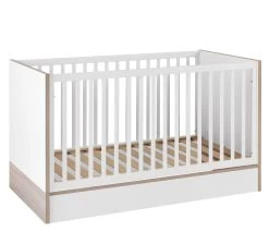 Lit Bébé Gabriel 70x140 Avec 2 Pans De Lit - Blanc -Magasin De Meubles LILO P1Z 702 83c6