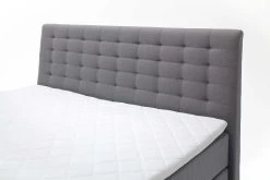 Lit Boxspring Leno 180x200 - Gris -Magasin De Meubles Lenno Hugo 11 KT Detail 4051 17 fein 2ec4