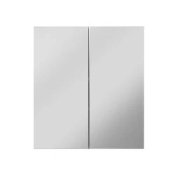 Armoire De Toilette Moderne Et Facile D'entretien - Line In Smoked Silver -Magasin De Meubles Line BD 1898 405 03 frontal Freisteller 20200527 7555