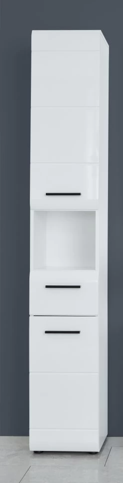 Spacieux HG. TZ. Blanc - Facile D'entretien, Design Moderne -Magasin De Meubles Line SK BD 1116 103 01 frontal 95f4