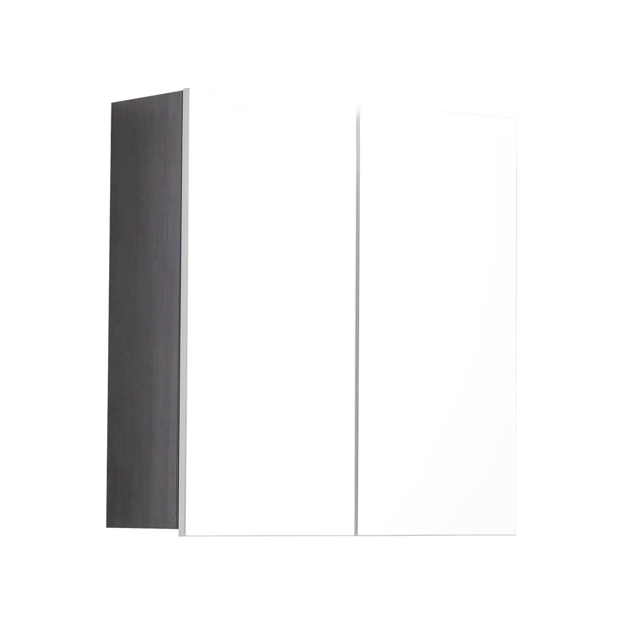 Armoire De Toilette Moderne Et Facile D'entretien - Argent Fumé 8 Armoire De Toilette Moderne Et Facile D'entretien - Argent Fumé – Image 8