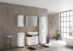 Meuble Suspendu Dusan 30cm 1 Porte - Blanc -Magasin De Meubles Luzern Milieu A1 b4d3