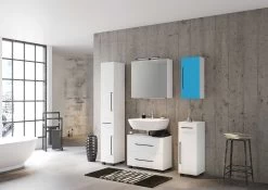 Meuble Suspendu Dusan 30cm 1 Porte - Blanc -Magasin De Meubles Luzern Milieu A2 19c5