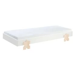 Lit D'enfants Modulo Puzzle 90x200 Empilable Ensemble De 3 - Blanc/naturel -Magasin De Meubles MDCO931413 04 5c26
