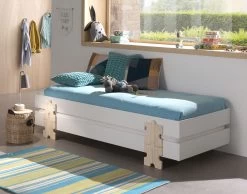 Lit D'enfants Modulo Puzzle 90x200 Empilable Ensemble De 3 - Blanc/naturel -Magasin De Meubles MDCO931413 09 7af4