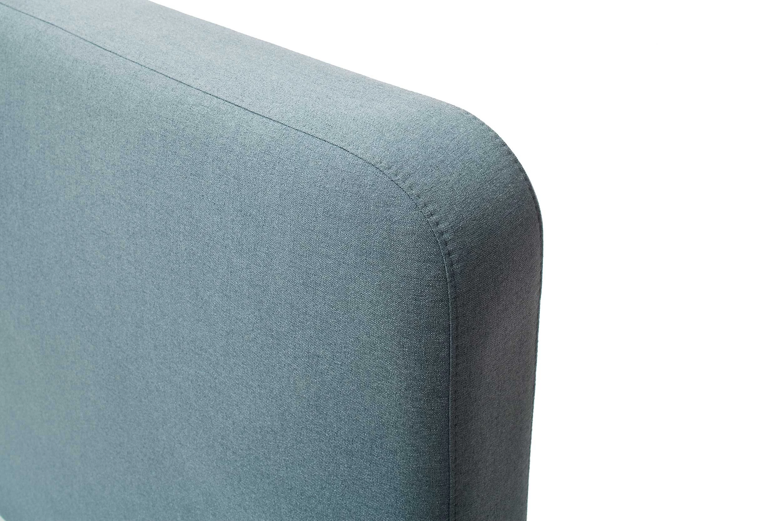 Lit En Tissu Tony 180x200 - Bleu Glacier 3 Lit En Tissu Tony 180x200 - Bleu Glacier – Image 3