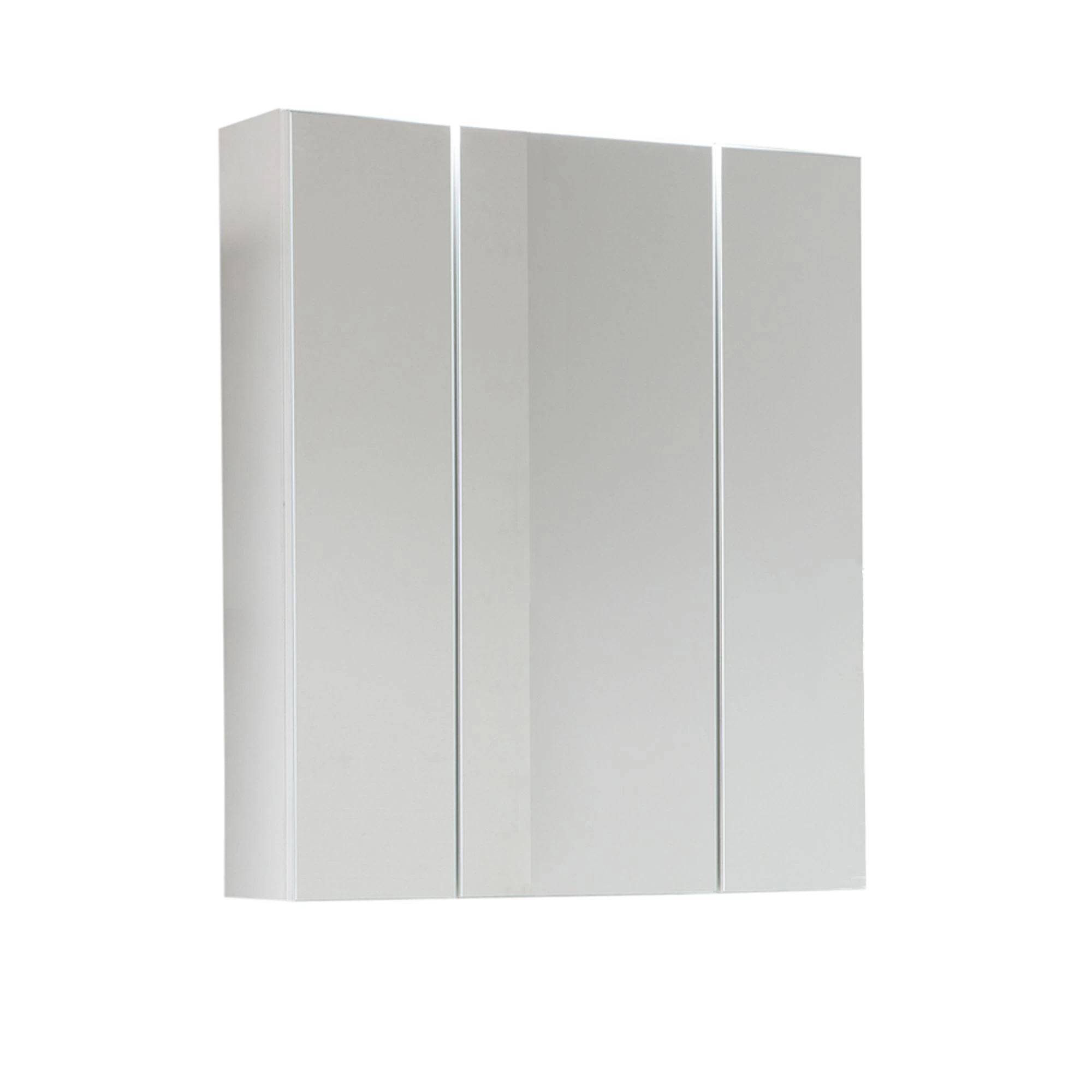 Armoire De Toilette Monte - Moderne, Facile D'entretien, Blanc, 3 Portes 1 Armoire De Toilette Monte - Moderne, Facile D'entretien, Blanc, 3 Portes