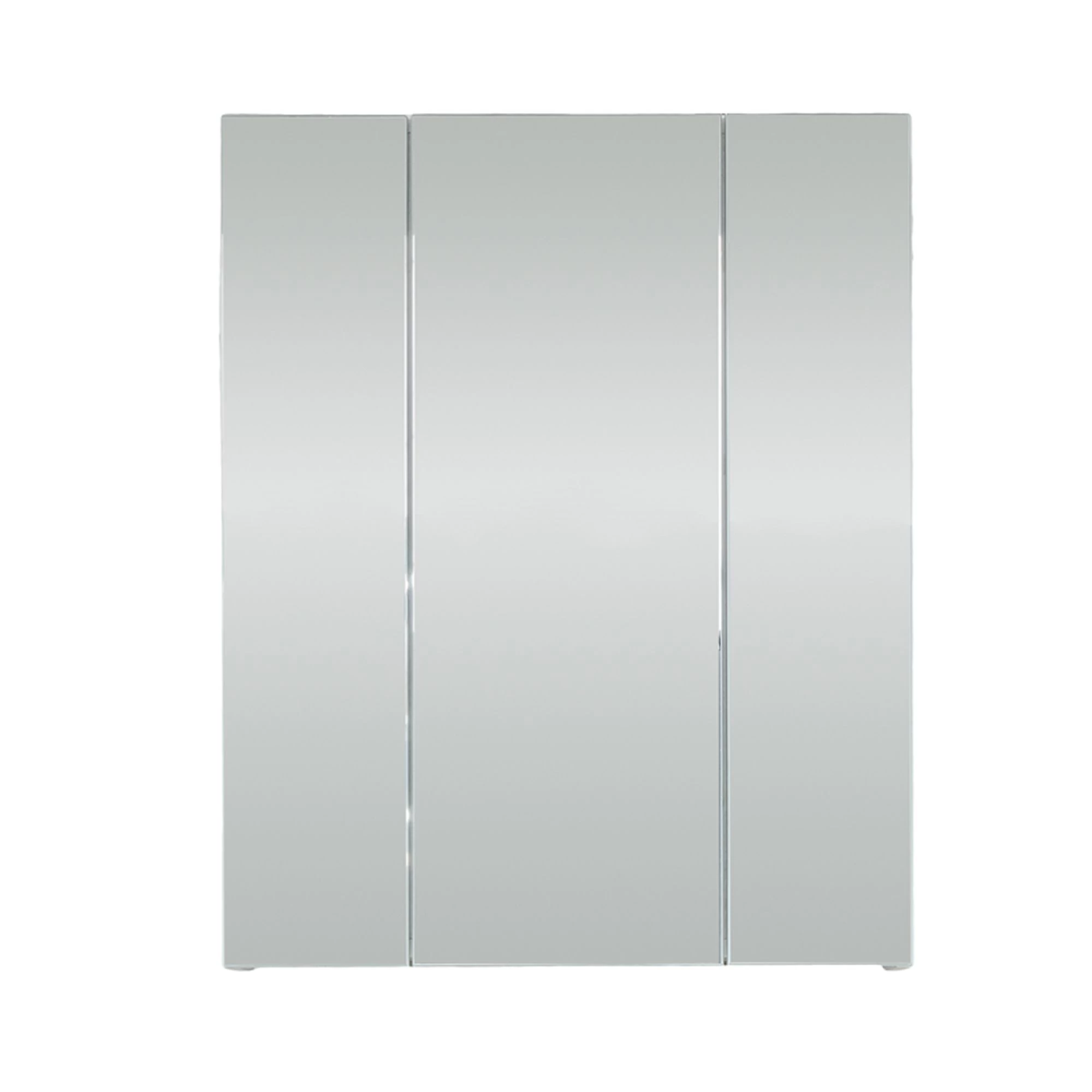 Armoire De Toilette Monte - Moderne, Facile D'entretien, Blanc, 3 Portes 4 Armoire De Toilette Monte - Moderne, Facile D'entretien, Blanc, 3 Portes – Image 4