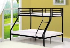 Lit Superposé Nobi Pour 3 Personnes - Noir -Magasin De Meubles NI 903ZW 2039