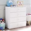 Commode | 100% Mélaminé | 4 Tiroirs | Soft Close | Baby/Child Friendly | Self-Assembly