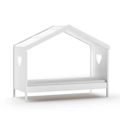 Sommier Ouvert Amori 90x200 Cm Avec Protection Amovible - Blanc -Magasin De Meubles Ontwerp zonder titel 22 05ca