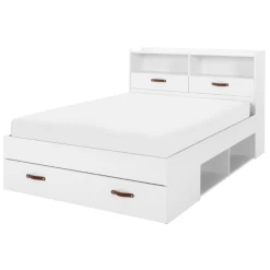 Lit Double Sabri 140x190cm, 3 Tiroirs - Blanc 14 Lit Double Sabri 140x190cm, 3 Tiroirs - Blanc -Magasin De Meubles Ontwerp zonder titel 38 1a56