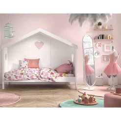 Bedhouse Amori Avec Tiroir De Lit - Blanc -Magasin De Meubles Ontwerp zonder titel 58 db98