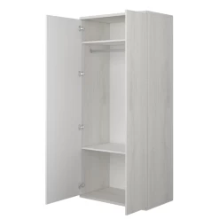 Armoire Bo0 Avec 2 étagères, Tringle à Vêtements Et Poignée De Porte En Forme De Lune - Pin/blanc 7 Armoire Bo0 Avec 2 étagères, Tringle à Vêtements Et Poignée De Porte En Forme De Lune - Pin/blanc -Magasin De Meubles Ontwerp zonder titel 63 8cb2