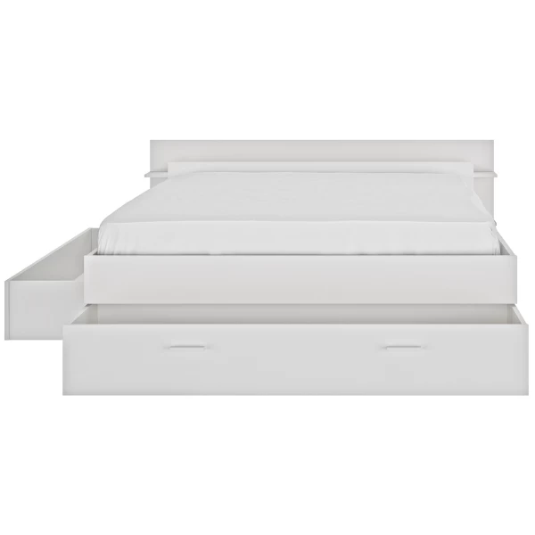 Lit Double Vacio 180x200 - Blanc 6 Lit Double Vacio 180x200 - Blanc – Image 6