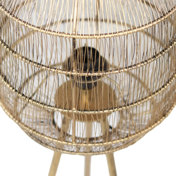 Lampe De Table Marbella 26x65cm - Or 4 Lampe De Table Marbella 26x65cm - Or – Image 4