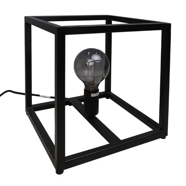 Lampe De Table Fremont 26x26x26cm Métal - Noir 3 Lampe De Table Fremont 26x26x26cm Métal - Noir – Image 3