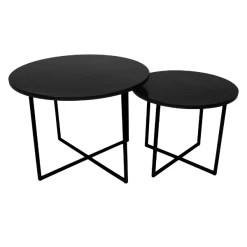 Table Basse Gatsby Ensemble De 2 Marbre Et Métal - Noir -Magasin De Meubles Ontwerp zonder titel 2022 02 02T092511.076 d429