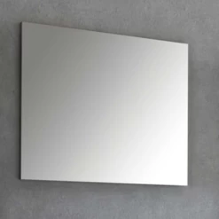 Miroir De Salle De Bains Benja Sans Cadre - Gris Graphite