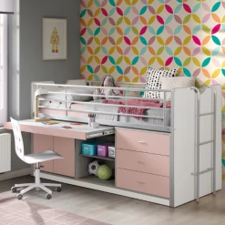 Lit Combiné Bonny 95 - Rose