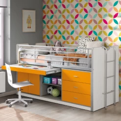 Lit Combiné Bonny 95 - Orange