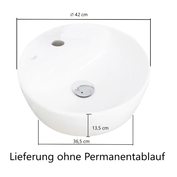 Armoire à Lavabo Vikas 61cm 2 Tiroirs - Chêne 5 Armoire à Lavabo Vikas 61cm 2 Tiroirs - Chêne – Image 5