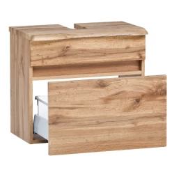 Meuble-lavabo Vikas 1 Tiroir - Chêne -Magasin De Meubles Ontwerp zonder titel 2022 06 24T150008.345 17a8