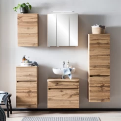 Meuble-lavabo Vikas 1 Tiroir - Chêne -Magasin De Meubles Ontwerp zonder titel 2022 06 24T150238.561 9686