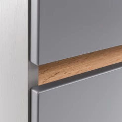 Meuble à Lavabo Vikas 121cm 4 Tiroirs - Anthracite/chêne -Magasin De Meubles Ontwerp zonder titel 2022 06 27T153129.296 1e0a