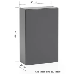 Armoire Murale Vikas 40cm 1 Porte - Anthracite 12 Armoire Murale Vikas 40cm 1 Porte - Anthracite -Magasin De Meubles Ontwerp zonder titel 2022 06 27T165248.256 1bd3