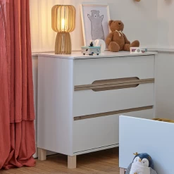 Commode Mia 3 Tiroirs - Blanc