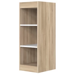 Armoire Binno 38x90cm - Chêne/blanc