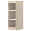 Armoire Binno 38x90cm - Pin Blanchi/blanc