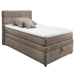 Lit Boxspring Tahoe 140x200cm Avec Espace De Rangement - Taupe -Magasin De Meubles Ontwerp zonder titel 2022 07 20T080911.067 81c9