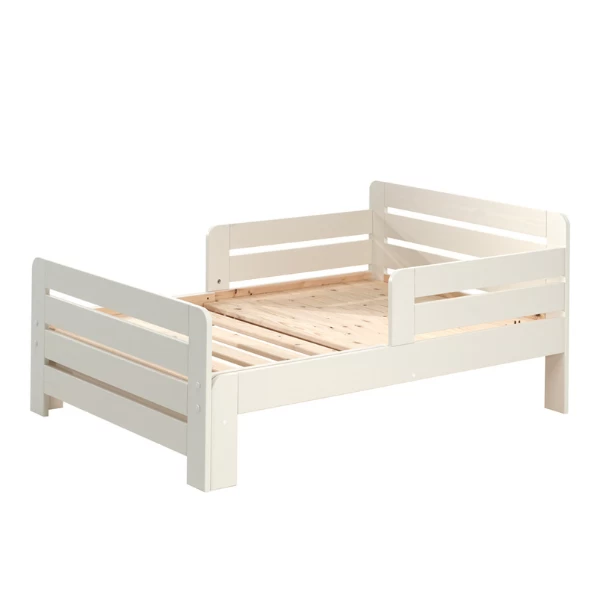 Lit Extensible Jumper Avec Tiroir De Lit - Blanc 5 Lit Extensible Jumper Avec Tiroir De Lit - Blanc – Image 5