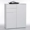 Commode Peso 2 Portes 2 Tiroirs - Blanc