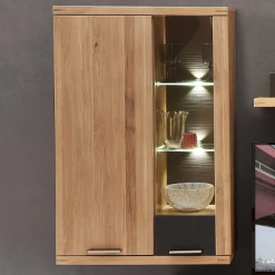 Armoire Murale Blanka 80cm 2 Portes - Chêne/anthracite