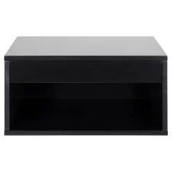 Table De Nuit Murale Cholet Avec Tiroir Et Espace Ouvert - Noir -Magasin De Meubles Ontwerp zonder titel 2022 10 21T134111.301 cde1
